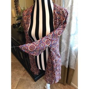 New With Tags LulaRoe Lindsey Kimono Size Small